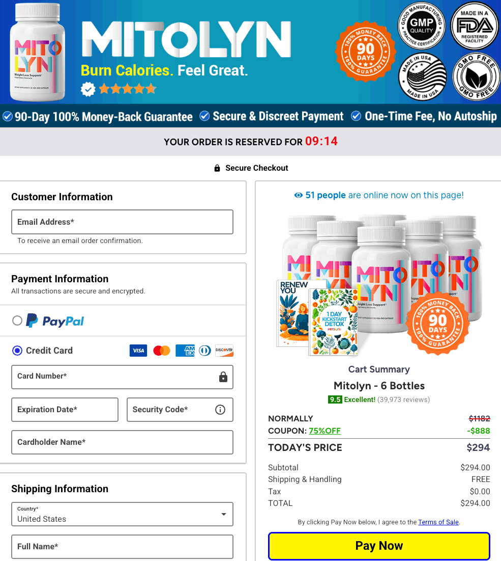 mitolyn supplements